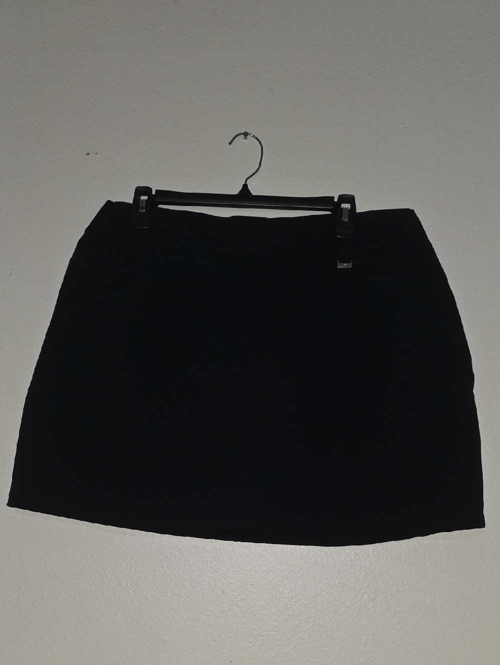 Greg Norman Collection Black Mini Skort